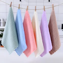 soxsense Super Soft Microfiber Handkerchief/Towel/Rumal For Kids & Women. ["Multicolor"] Handkerchief-picture-18