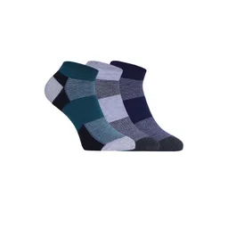 SOXVIEW Pack of 3 Unisex Colourblocked Ankle Length Socks-picture-44