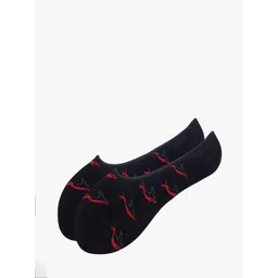 Soxytoes Men Patterned Anti Slip Grip Cotton Shoe Liner Socks-picture-15