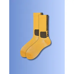 Soxytoes Unisex Pack Of 3 Striped Pure Cotton Calf-Length Socks image 3