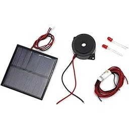 SP Solar Buzzer Combo for DIY Projects || 6v-100mah Solar Wire Attached || 2m Common Wires || 2 LEDs || DC Buzzer-picture-28