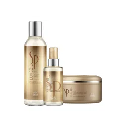 SP Luxe Oil Keratin Protect Shampoo, Mask and Hair Oil Combo-picture-15
