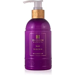 SPA CEYLON SLEEP Body Milk | Natural Blend for Deep Restful Sleep | Pure Lavender & Luxurious Fragrance | Nourishes & Treats Dryness | Suitable for all skin types-picture-24