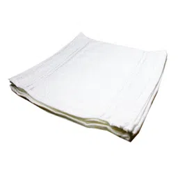 Space Fly Silverlive Cotton Fresh Loom 500 GSM Ultra Soft Face Towel for Women, Size-10x10 Inch, White Hanky (Set of 10) image 5