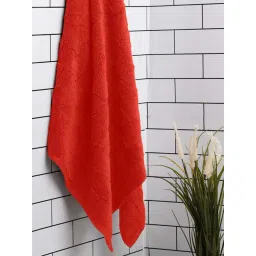 Spaces Aerospa Scarlet Cotton 585 GSM Bath Towel - Set of 1-picture-37