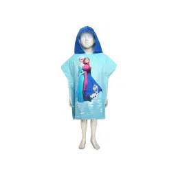 Spaces Disney Frozen Printed 380 GSM Cotton Small Bathrobe-picture-16