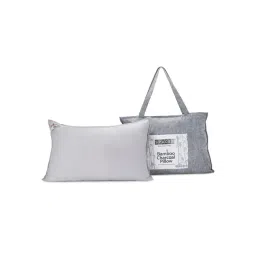 Spaces Easy Sleep Grey Cotton Pillow Filler-picture-24