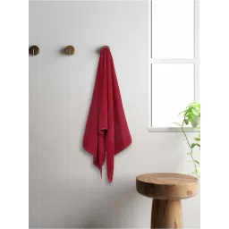 Spaces SWIFT DRY Red Cotton 450 GSM Bath Towel-picture-43
