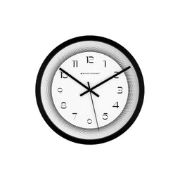 Spaces Unhooked Black & Black Textured Contemporary Wall Clock-picture-41