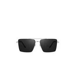 SPADEACES Men Square Sunglasses with UV Protected Lens HQ SILVER BLACK SQUARE -107_10-picture-39
