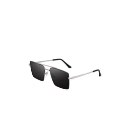 SPADEACES Unisex Black Lens & Silver-Toned Square Sunglasses with UV Protected Lens-picture-23