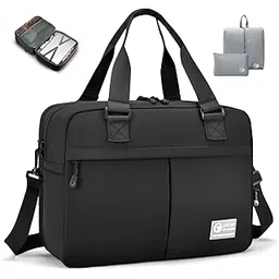 spaher Expandable Cabin Bag 40x30x15 to 40x30x25 Eurowings Wizzair Volotea Airways Cabin Luggage Travel Duffle Bag Carry On Bag Hand Luggage Under-seat Holdall Overnight Bags with Shoe Bags-picture-12