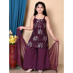 SPAMitude Printed Cotton Blend Kurta & Palazzos-picture-52