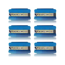 SPARK WORLD Blue 6 Pieces Rectangle Shaped Waterproof Outdoor Lamps-image-26