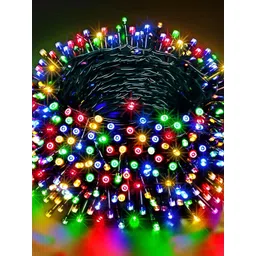 SPARK WORLD Blue & Green Rice Shape String Lights-image-48