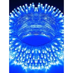 SPARK WORLD Blue Rice Shaped String Lights-image-44