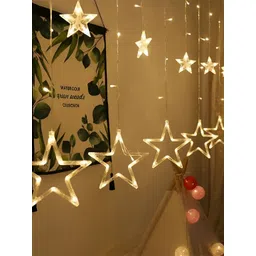 SPARK WORLD Transparent Star-Shaped LED String Lights-picture-45