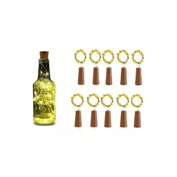 SPARK WORLD White 10 Pieces Rice Shape String Lights-image-10