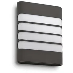 SPARK WORLD Yellow & Black Aluminium Contemporary Rectangle Shaped Wall Lamp-picture-15