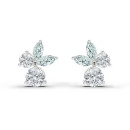 Sparkles Certified Lab Grown Diamond & BIS Hallmark Yellow Gold 14kt Diamond Stud Earring-image-32