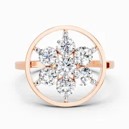 Sparkles Lab Grown Diamond 14kt Rose Gold ring-picture-13