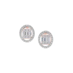Sparkles 14KT Rose Gold Earrings With 0.76 Carat Lab Grown Diamonds- 2.91 g-picture-52