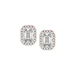 Sparkles 14KT Rose Gold Earrings With 1.14 Carat Lab Grown Diamonds- 2.58 g-picture-29