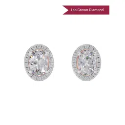 Sparkles Lab Grown Diamond 14k (585) Rose Gold Earrings for Women-picture-30