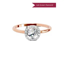 Sparkles Lab Grown Diamond 14k (585) Rose Gold Ring for Women-picture-46