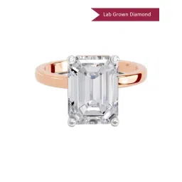 Sparkles Lab Grown Diamond 14k (585) Rose Gold Ring for Women-picture-39