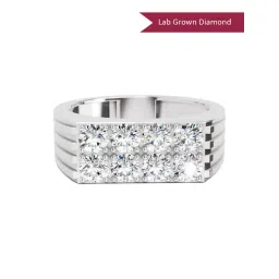 Sparkles Lab Grown Diamond 14k (585) White Gold Ring for Women-picture-38