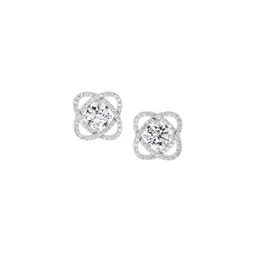Sparkles Lab Grown Diamond 1.78 Carat Round Halo Stud Earrings for Women-picture-41
