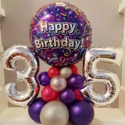 Sparkling Birthday Balloon Stand-picture-11