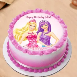 Sparkly Barbie Cake-picture-32