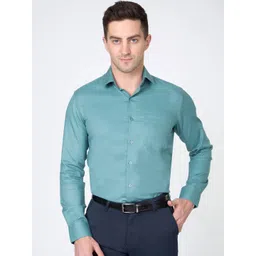 Sparky Men Solid Spread Collar Formal Shirt-picture-29