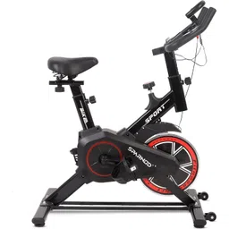 sparnod fitness SSB-08 Cycle for Home Gym with 8kg Flywheel LED Display Pulse Sensor Silent Belt Spinner Exercise Bike-picture-20
