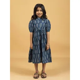 SPARSA Print Fit & Flare Midi Dress-picture-36