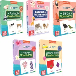 spartan kids Flash card For Kids Early Learning Easy & Fun way of Learning(set of 5)-picture-10