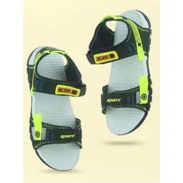 Sparx Kids Green Floater Sandals-picture-21