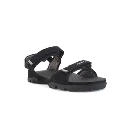 Sparx Men Black Solid Sports Sandals-picture-30