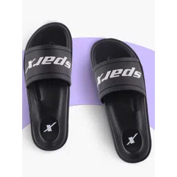 Sparx Men Brand Logo Printed Sliders-picture-23