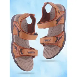 Sparx Men Brand Logo Textured Detail Sports Sandals-picture-28