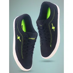 Sparx Men Lace-Up Contrast Sole Sneakers-picture-16