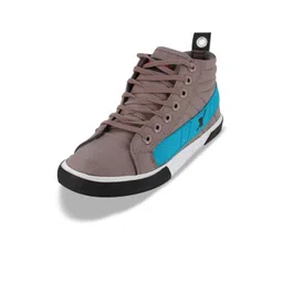 Sparx Men Mid Top Colourblocked Comfort Insole Canvas Sneakers-picture-37