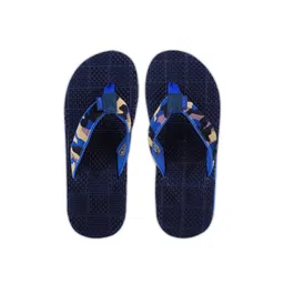 Sparx Men Navy Blue Printed Rubber Thong Flip-Flops-picture-15