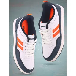 Sparx Men Striped Lace-Up Sneakers-picture-39