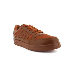 Sparx Men Tan Brown Colourblocked Sneakers-picture-37