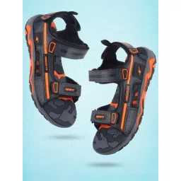 Sparx Men's Black Floater Sandals-picture-15