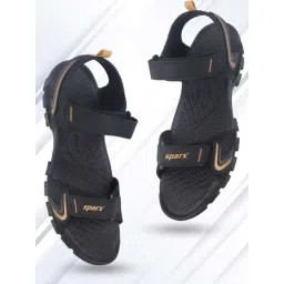 Sparx Men's Black Floater Sandals-picture-34