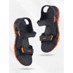 Sparx Men's Black Floater Sandals-picture-21